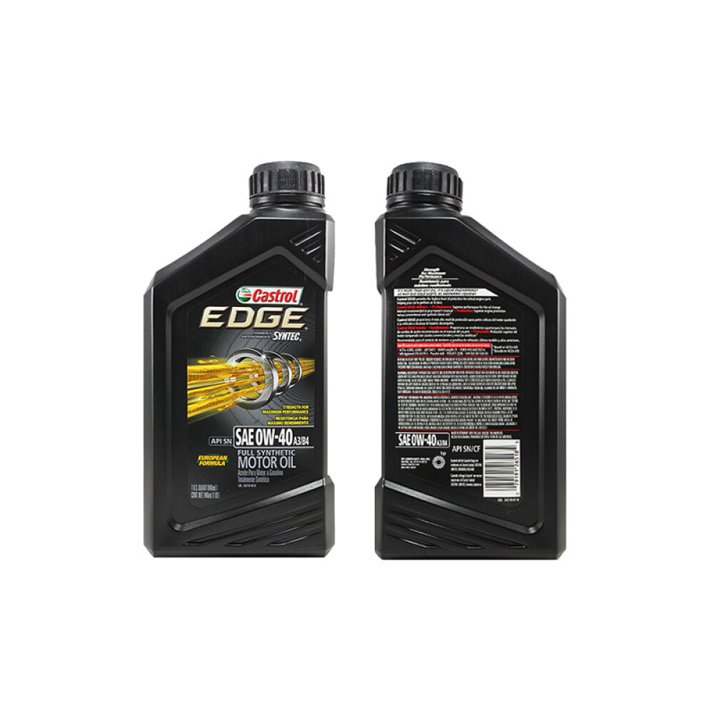 嘉实多极护黑嘉0W-40SN1QT发动机润滑油美国进口全合成机油包税