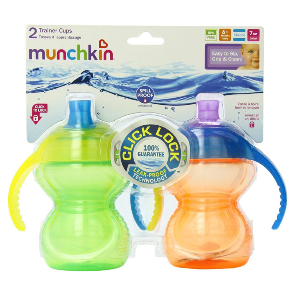 Munchkin麦肯奇学饮杯2个装237ml*2随机色