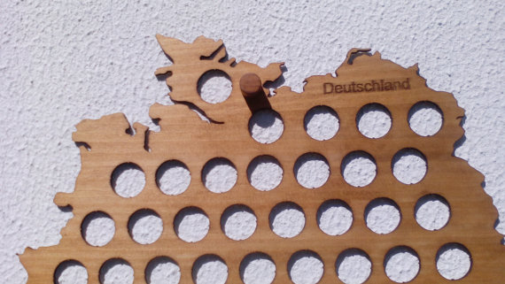 MapofGermany,istheperfectpresentforthebeerlover,boyfriend,husband,friendorweddinggift…