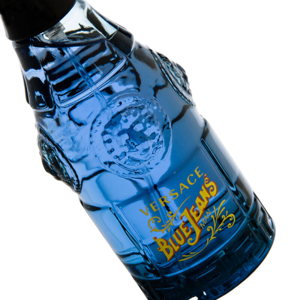 【赠礼盒礼袋】Versace范思哲男士香水淡香水正装蓝色牛仔男士香水75ml