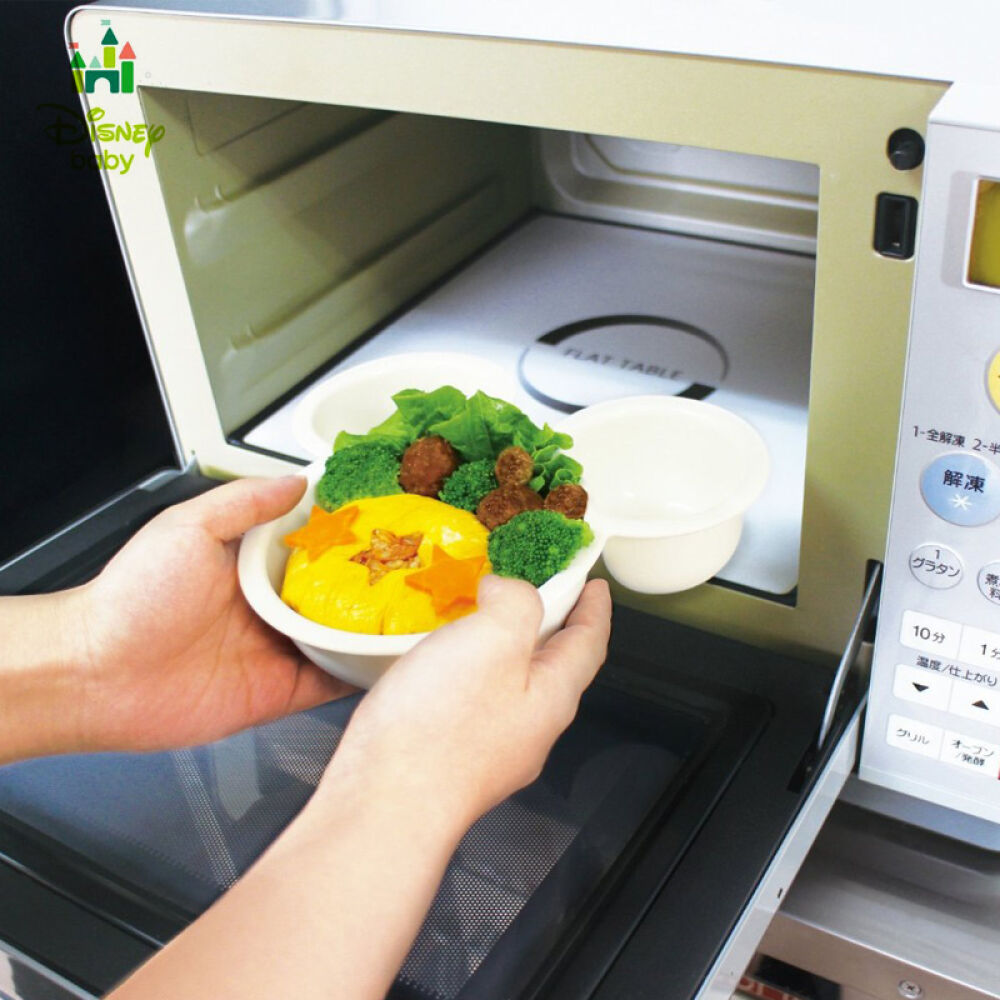 全球购日本进口Disney迪士尼/迪斯尼锦化成米奇-米妮儿童餐具餐盘套装六件套米奇蓝色六件套