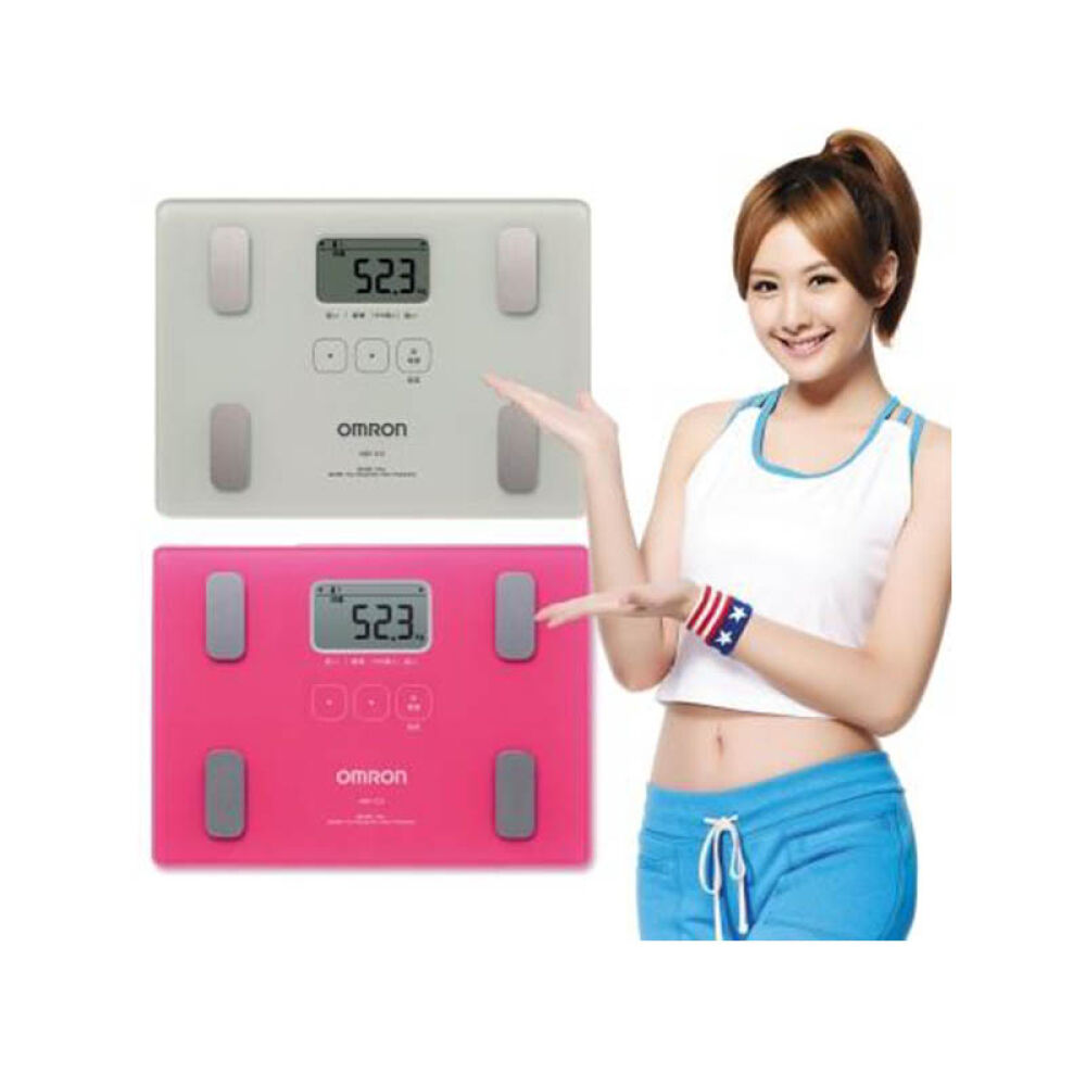 欧姆龙（OMRON）体重称身体脂肪测量器HBF-212红色