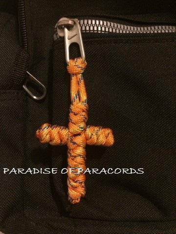 CrucifixparacordsCrucifixparacords,Keyfob,zipperpulls,CrossParacordKeychain