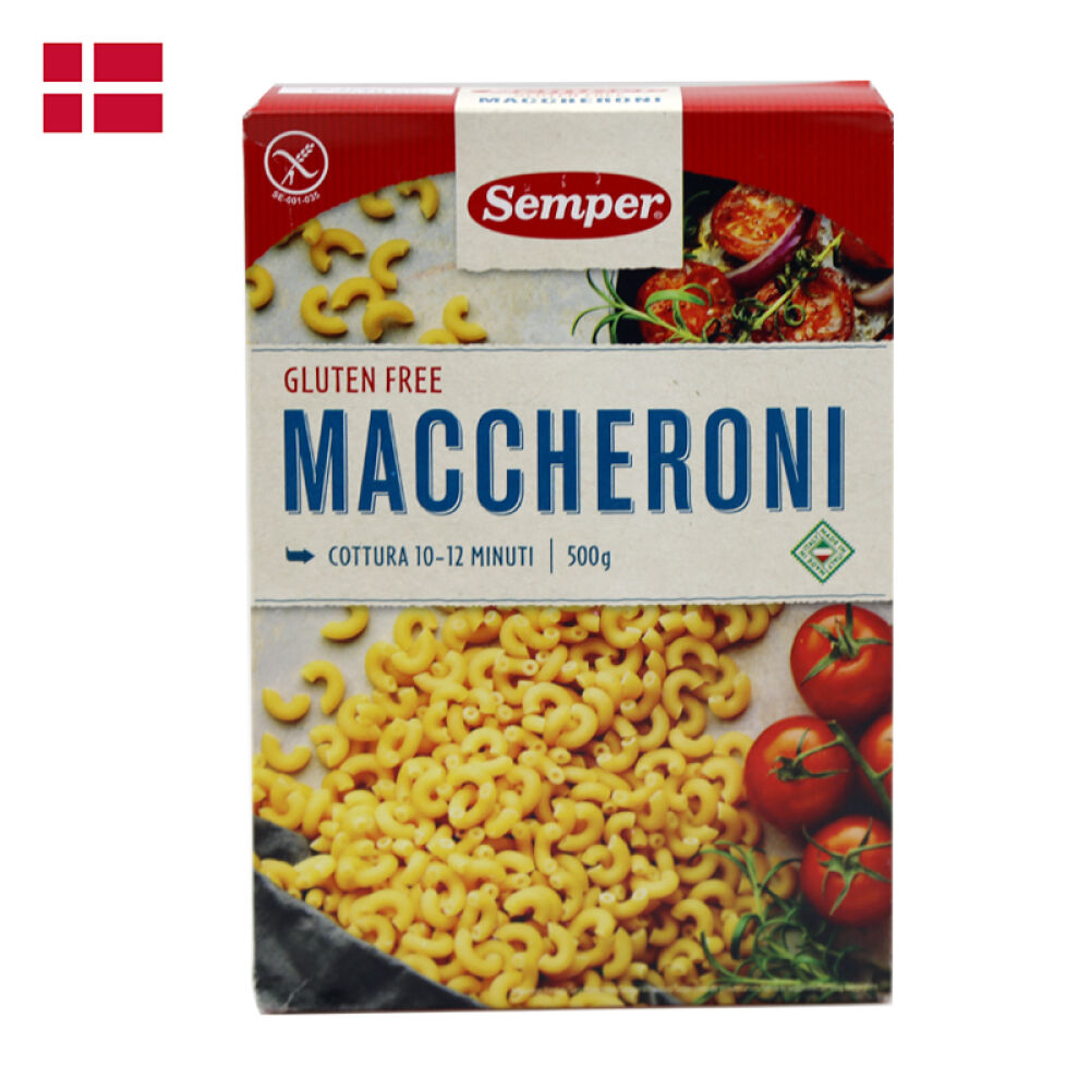 丹麦进口直邮森宝semper儿童通心粉面条宝宝辅食