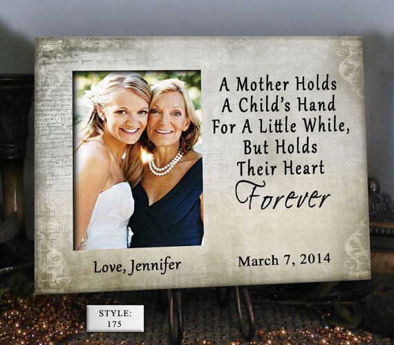 mothhandmotherofthebridegiftmotherinlawgiftmommothersdayframe