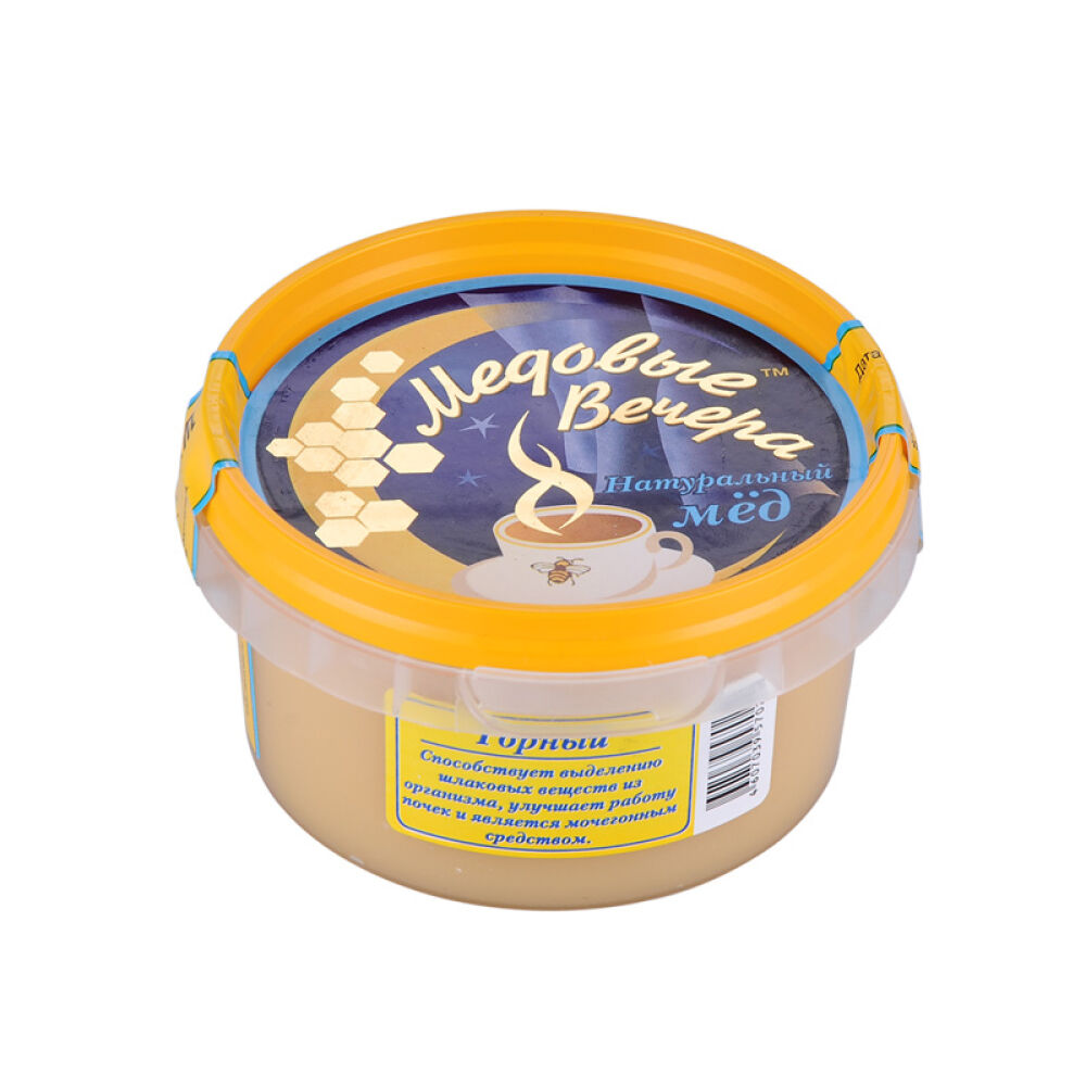 俄罗斯原装进口蜂蜜蜂蜜晚宴牌天然洋槐蜜等300g野山蜜(0229)