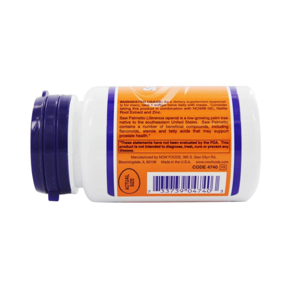 【美国正品直邮】NOWFoods诺奥支持免疫系统健康锯棕榈萃取物胶囊未定义60粒