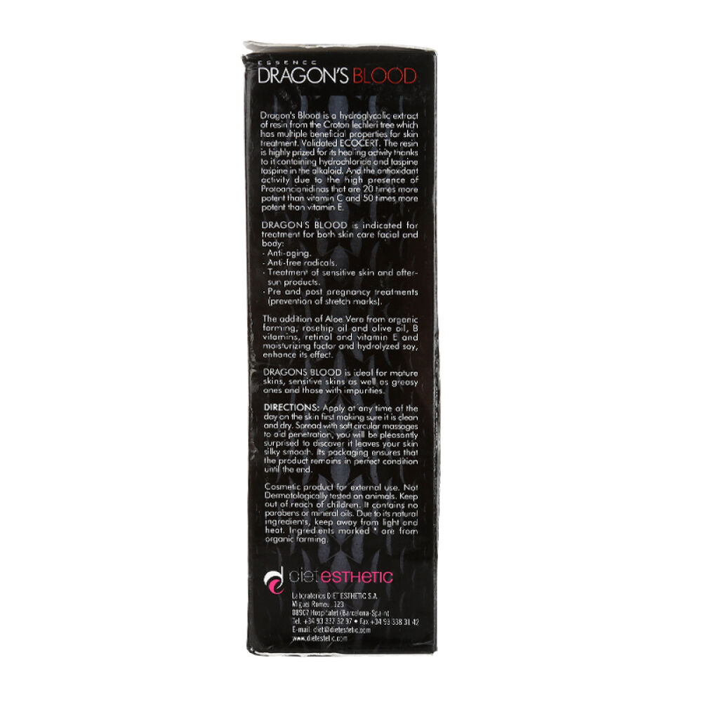 西班牙dietesthetic戴尔特艾斯蒂克美体塑身精华乳霜血竭精华乳100ml