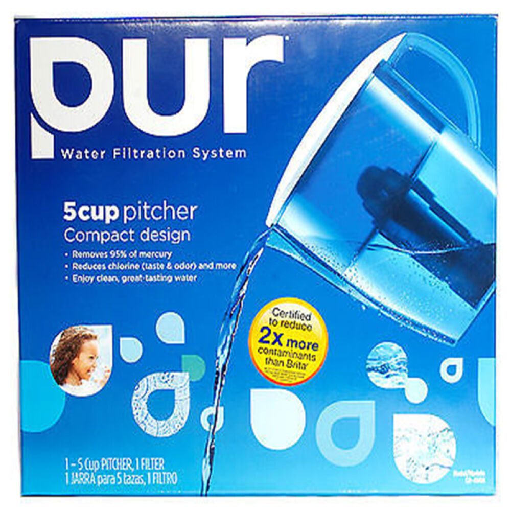 PUR美国直邮宝洁家用直饮滤水壶净水器5杯净水壶CR-4000净水壶