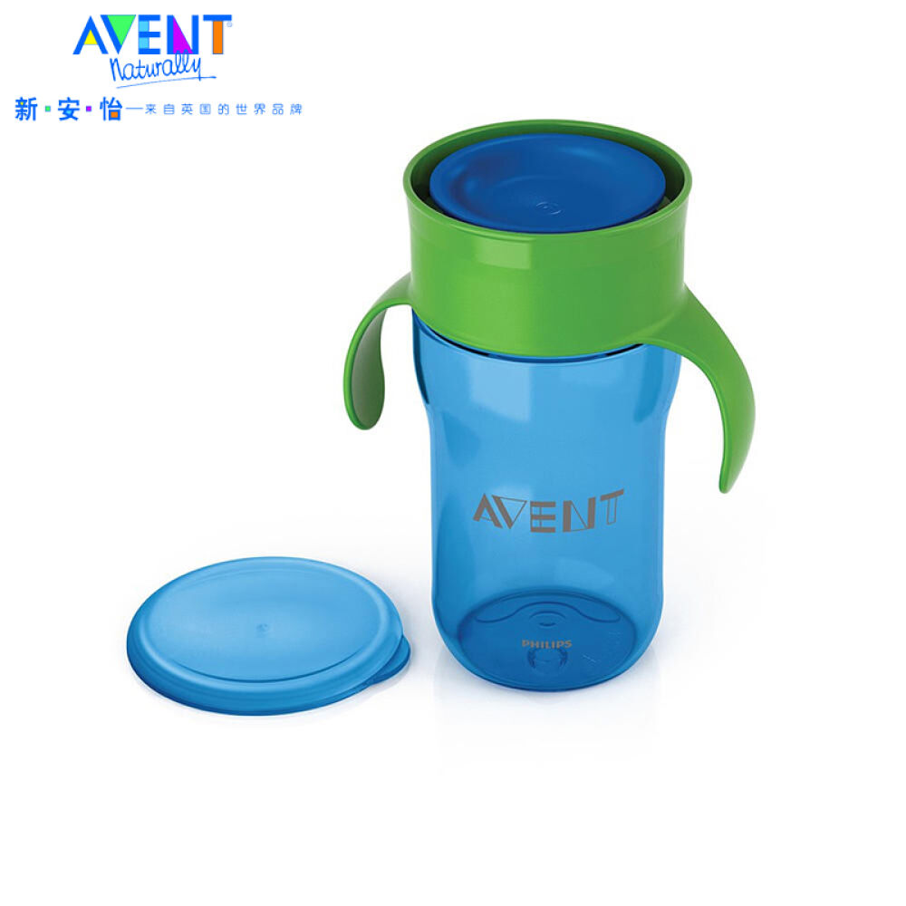 飞利浦新安怡我的自然水杯12盎司(蓝色)