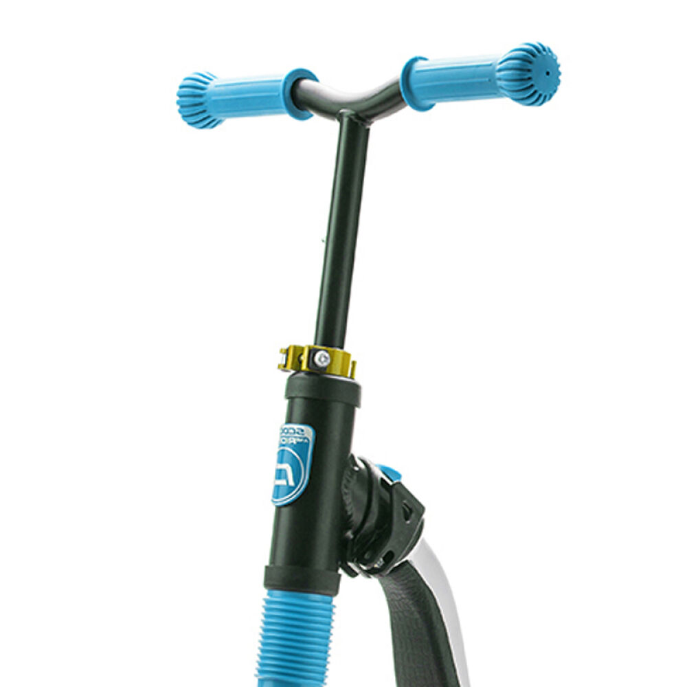 scootride儿童滑板车骑滑二合一平衡车两二轮代步奥地利_滑威骑士蓝黄色