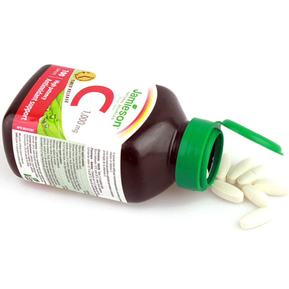 自营加拿大健美生（Jameison）维生素C片100片成人适用