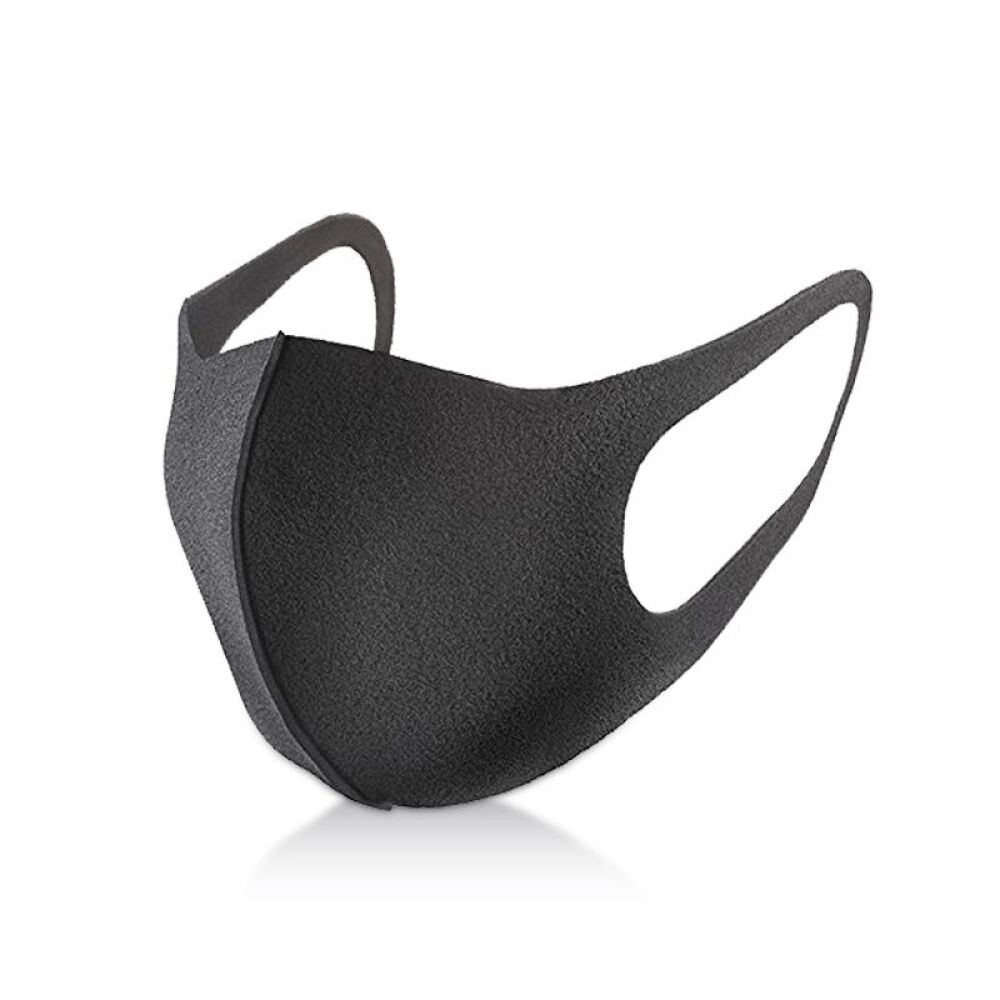 日本PITTAMASK防尘口罩男女可用防尘防雾霾非一次性口罩3枚/袋可水洗黑灰色3枚装x2