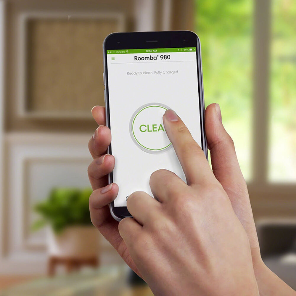 iRobotRoomba智能扫地机器人扫地机吸尘器Roomba980(日行)
