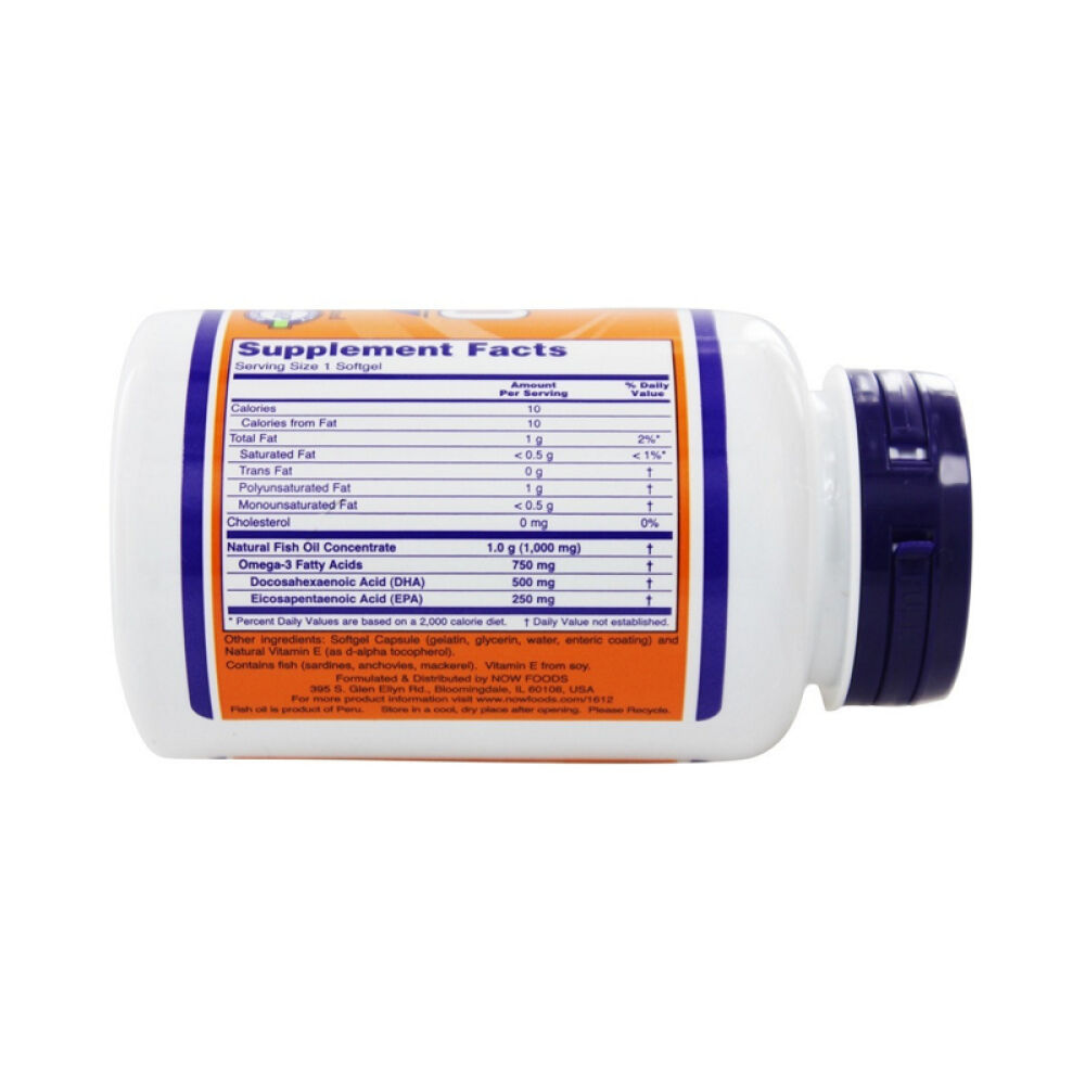 【美国正品直邮】NOWFoods诺奥支持大脑眼部健康DHA软胶囊未定义90粒