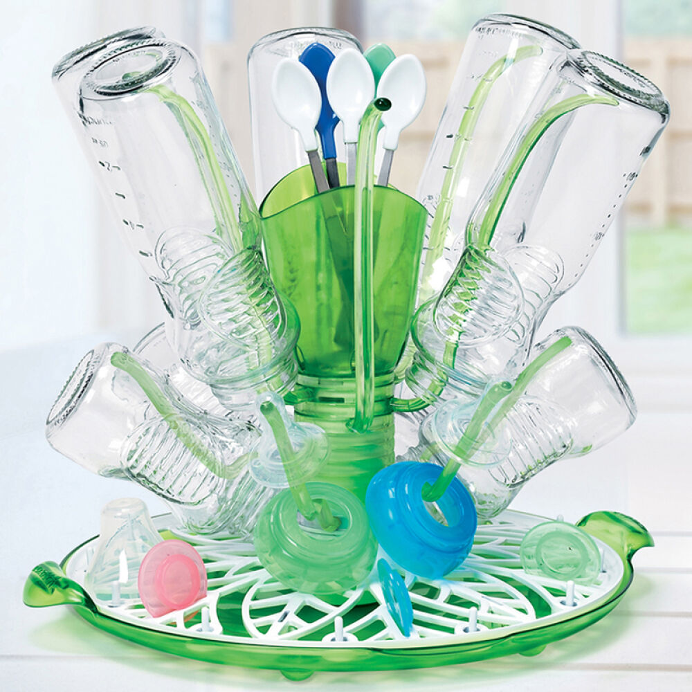 自营满趣健Munchkin奶瓶干燥架奶瓶收纳管家不含BPA0个月以上宝宝适用