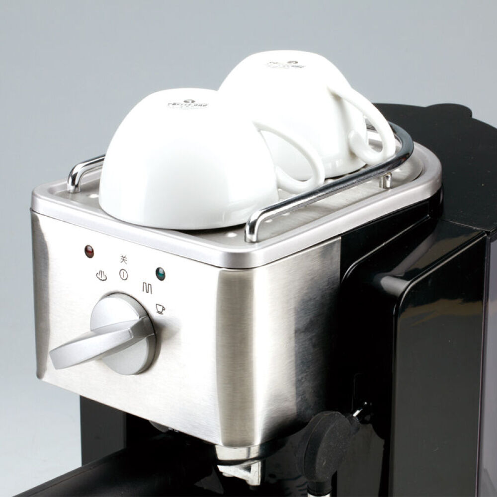 灿坤EUPATSK-1827RA意式半自动泵浦式高压蒸汽咖啡机打奶泡黑色