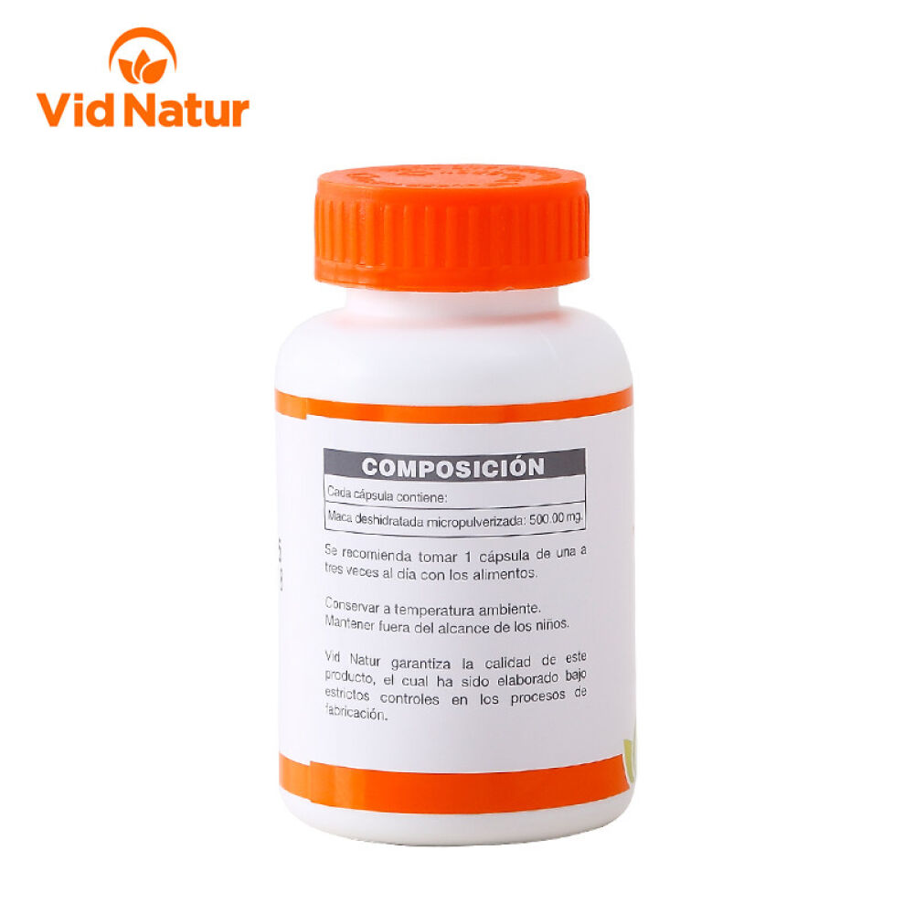 VidNatur玛卡片秘鲁正品进口玛咖精片男性保健品马卡干maca粉固精强肾玛卡胶囊两瓶装