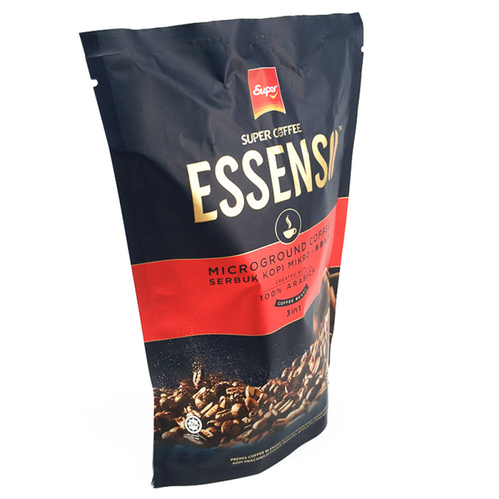 【马来西亚进口】超级艾昇斯Essenso微磨阿拉比卡3合1速溶咖啡（200gx5袋）