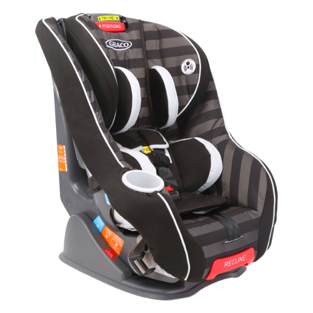 美国Graco/葛莱儿童安全座椅独特系列（9个月-12岁）灰黑色