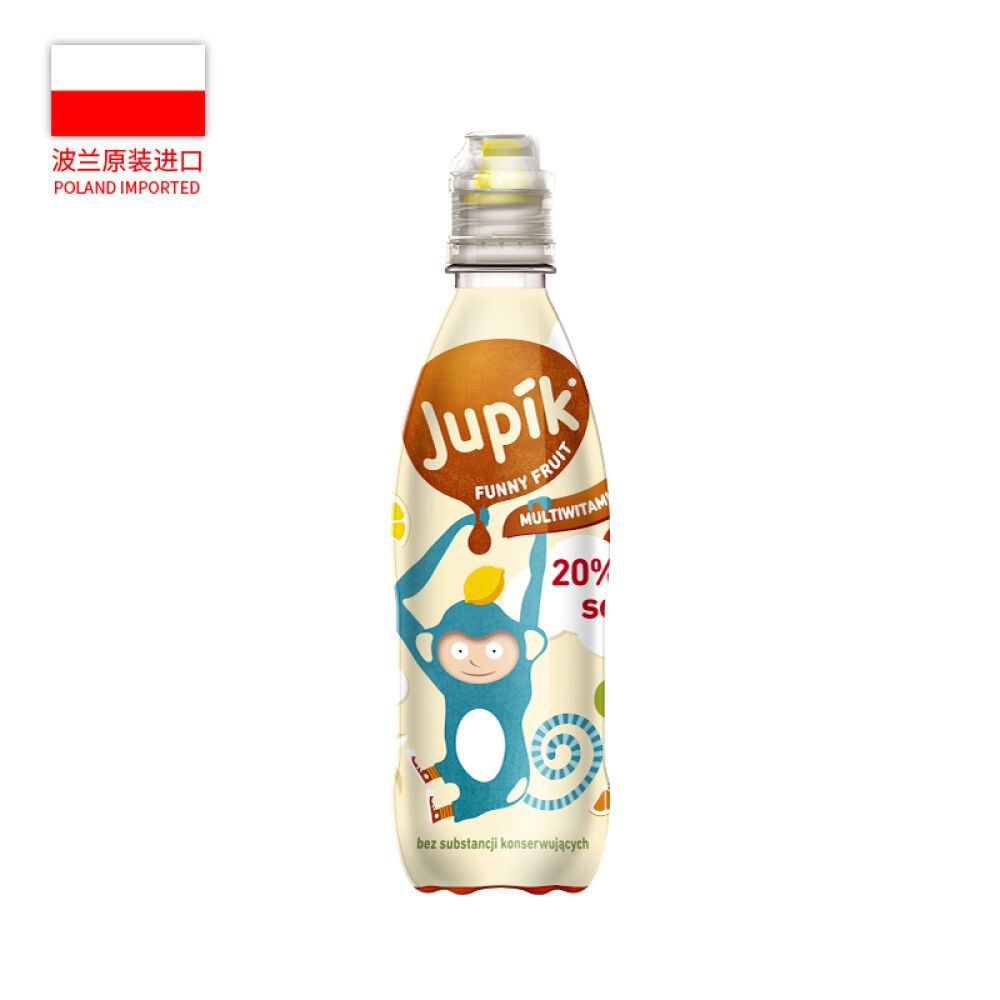波兰进口hoopjupik饮料033l效期20172水果味