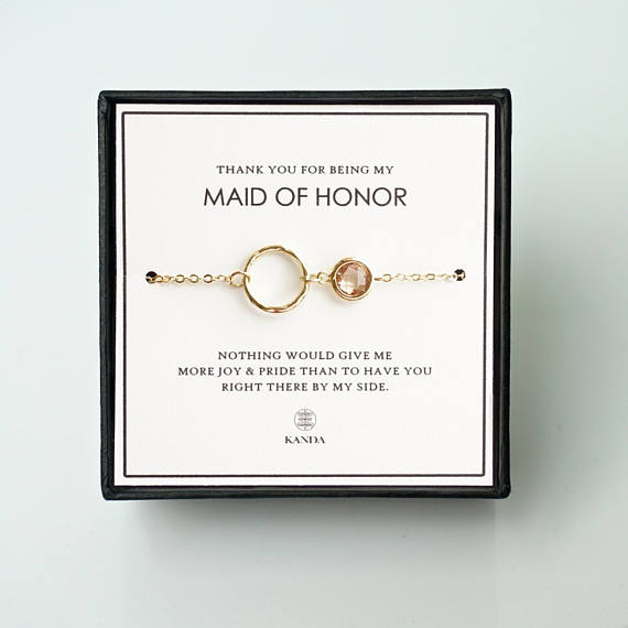 maidofhonorgift-goldeternitybracelet,maidofhonorbracelet/wedding