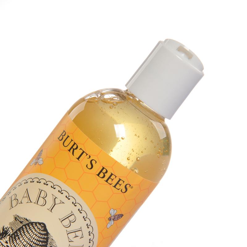Burt'sBees美国小蜜蜂无泪配方2合1婴儿童洗发水沐浴露乳液350ml