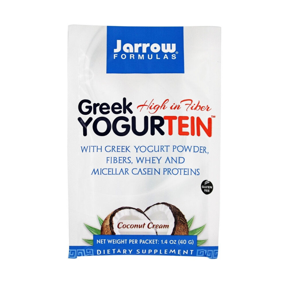 【美国正品直邮】JarrowFormulas富含蛋白质和膳食纤维椰奶口味希腊酸奶粉未定义1.40oz. 【美国正品直邮】JarrowFormulas富含蛋白质和膳食纤维椰奶口味希腊酸奶粉未定义1.40oz.