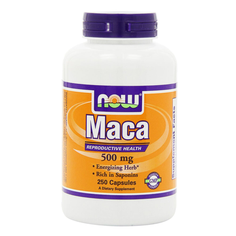 【全球购】诺奥NOWFoods玛咖胶囊Maca秘鲁玛卡黑玛卡玛咖精片250粒1瓶装