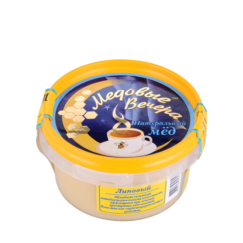 俄罗斯原装进口蜂蜜蜂蜜晚宴牌天然洋槐蜜等300g椴树雪蜜(0014)