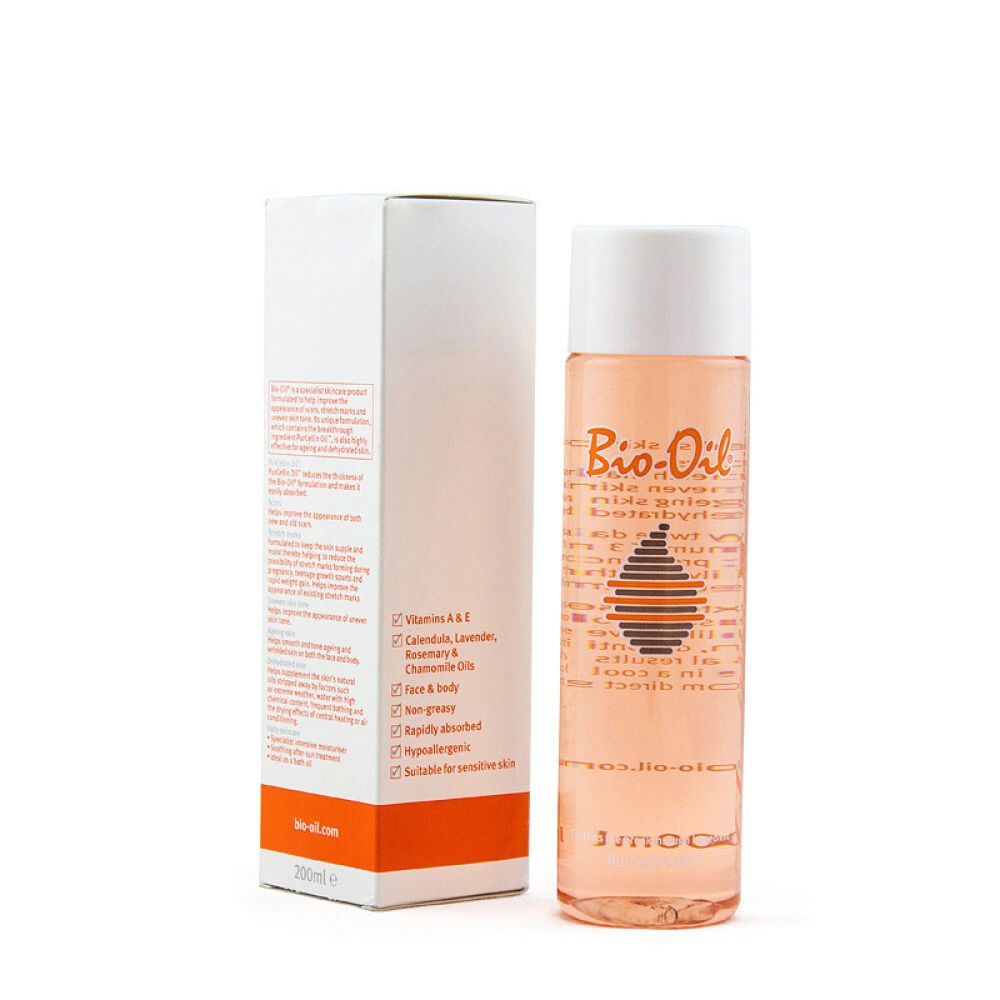 【全球购】英国原装百洛油200ml南非百洛油Bioil孕妇万能生物油祛妊娠纹淡化疤痕200ml