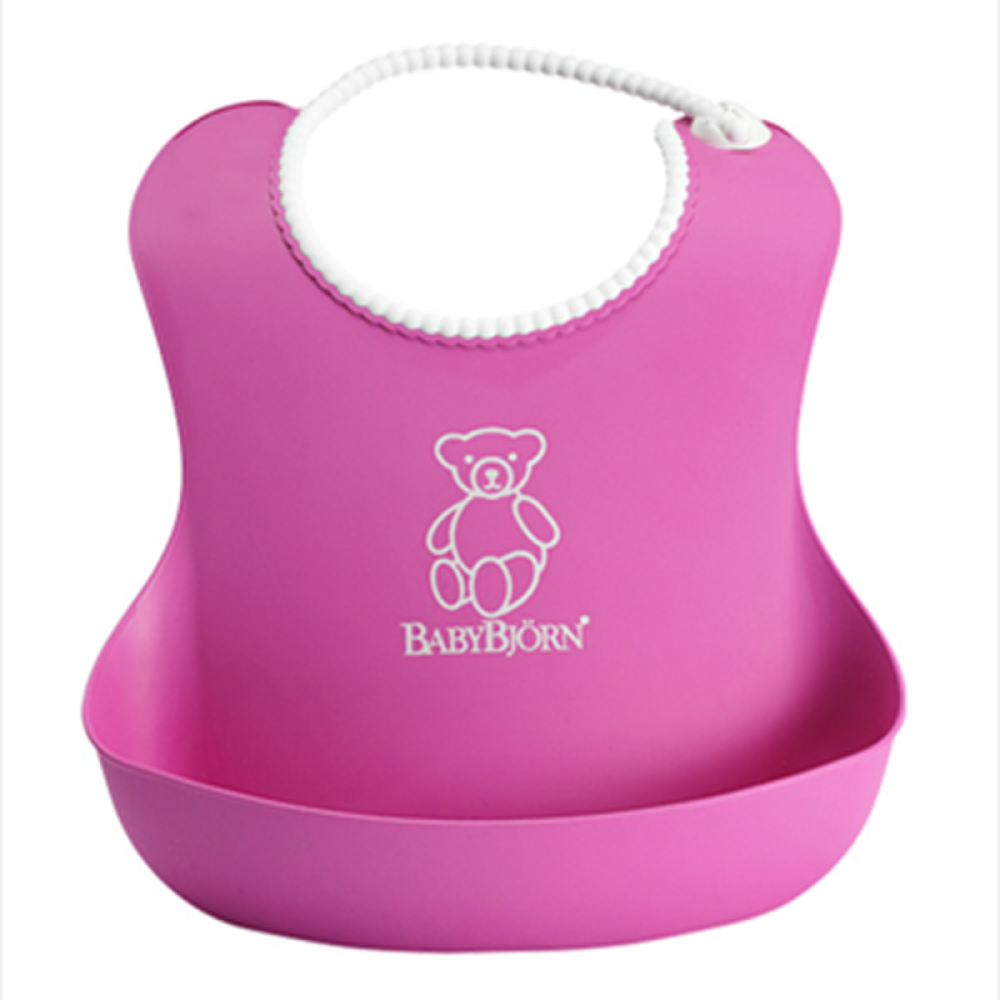 包邮【全球购】美国品牌瑞典制造BabyBjorn婴儿防水围兜围嘴软胶饭兜粉色拆单 包邮【全球购】美国品牌瑞典制造BabyBjorn婴儿防水围兜围嘴软胶饭兜粉色拆单
