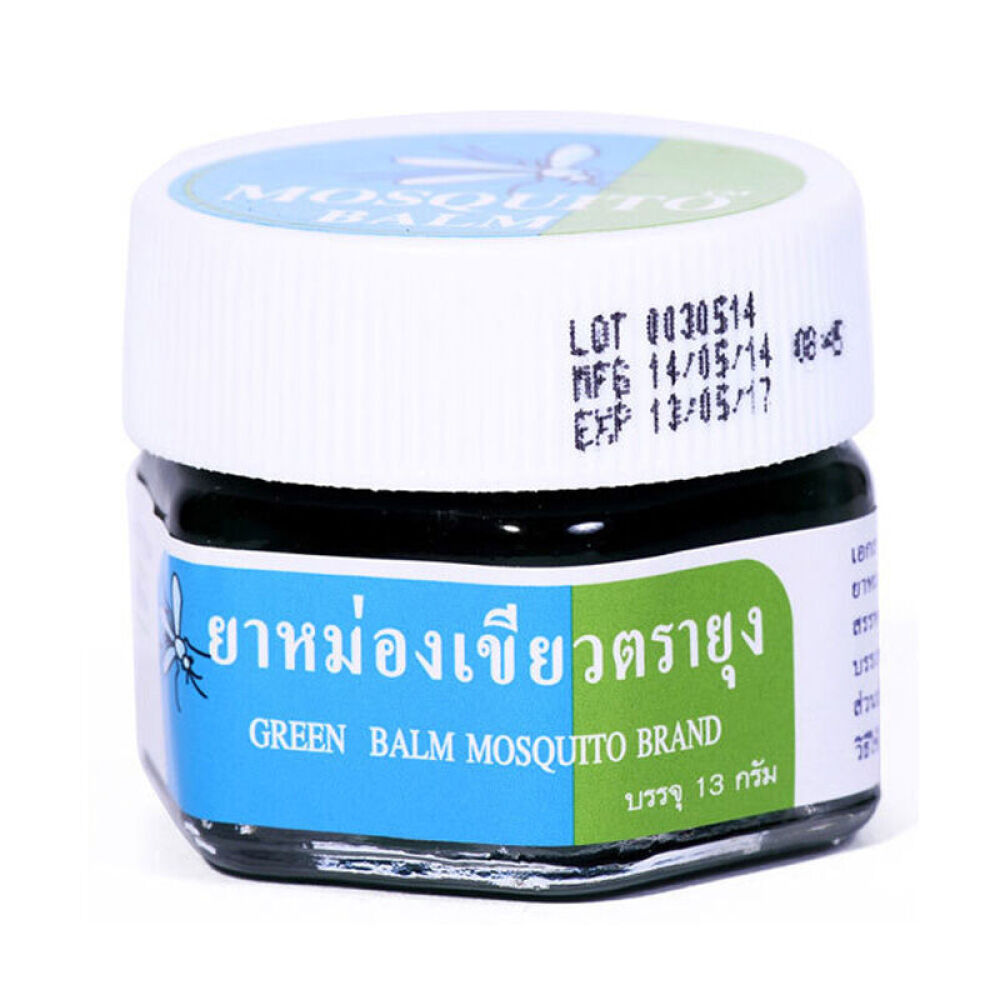 【京东全球购】泰国yanhee驱蚊青草膏13g三个装