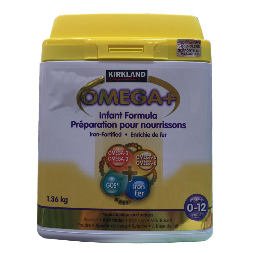 【全球购】【加拿大直邮】Kirkland可兰一段婴儿奶粉1段DHA1360克