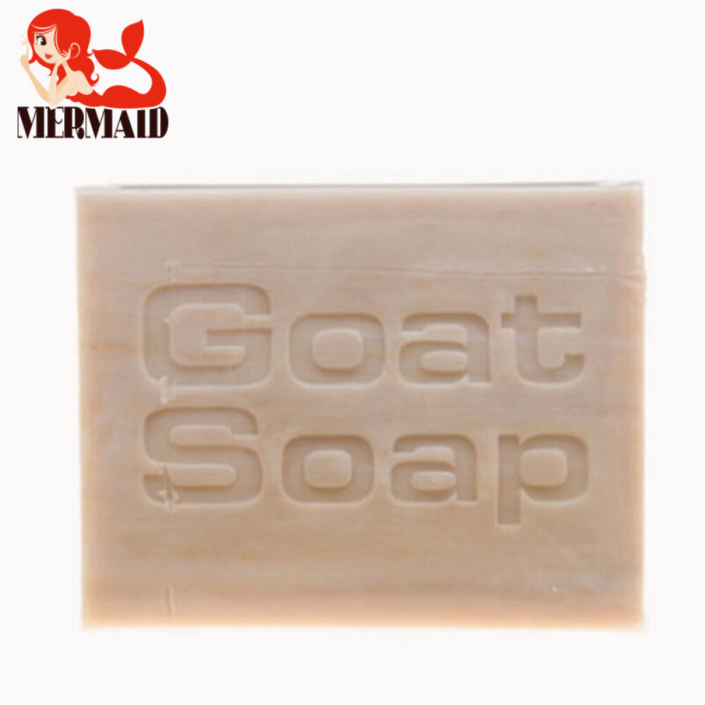 【美人鱼】GoatSoap手工羊奶洁面皂100g原味坚果麦卢卡蜂蜜燕麦椰子味澳洲原装橙色燕麦精华两个装