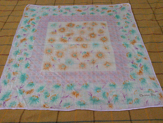 VintageChristianDiorHandkerchief
