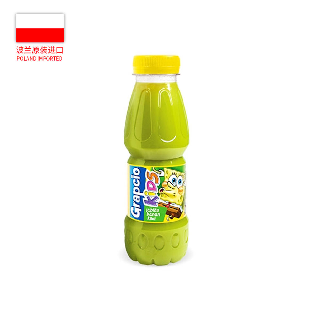 PolandImported波兰进口Ustronianka儿童饮品330ml胡苹果香蕉猕猴桃味