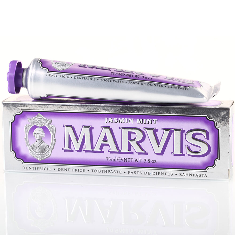 【包邮】玛尔斯（marvis）意大利原装进口牙膏爱马仕紫色茉莉75ml