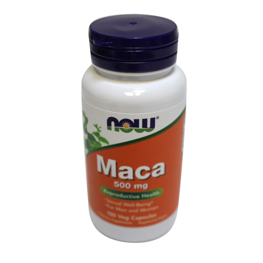 美国直邮nowfoods诺奥秘鲁玛卡胶囊500mg250粒男性玛咖保健maca补肾诺奥玛卡500mg100粒2瓶