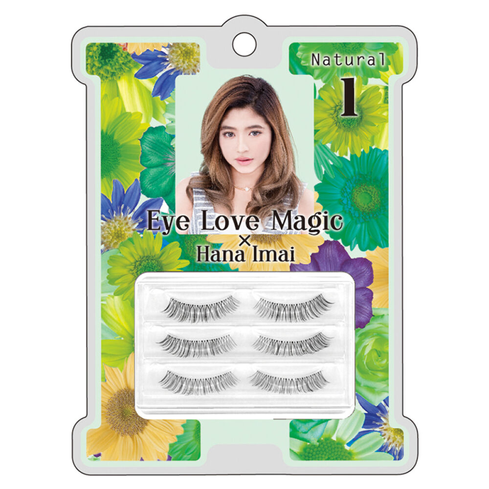 日本今井华代言自然活力性感清纯系列纯手工制作自然假睫毛01自然型