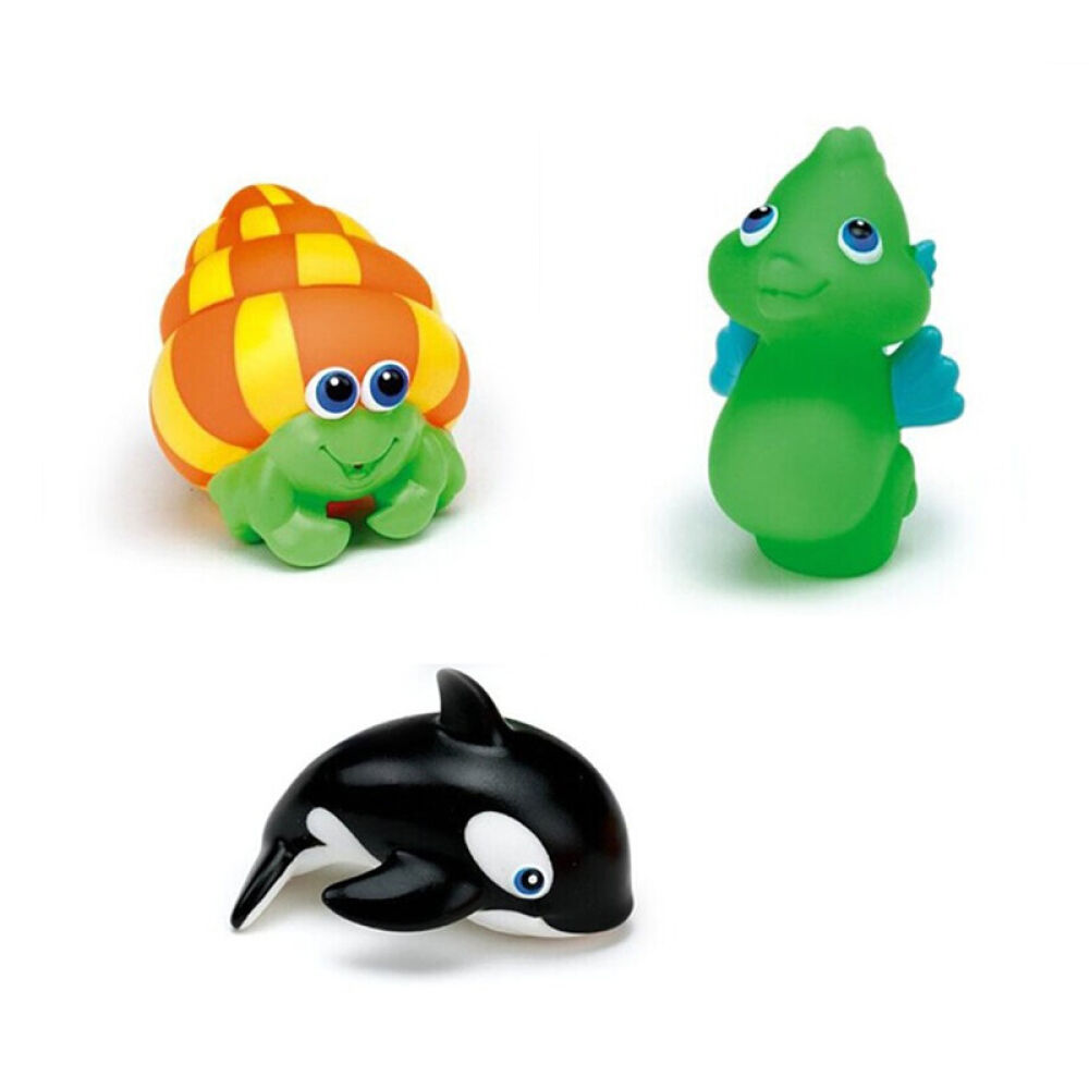 Munchkin麦肯奇宝宝沐浴戏水玩具海洋小生物10件套多色