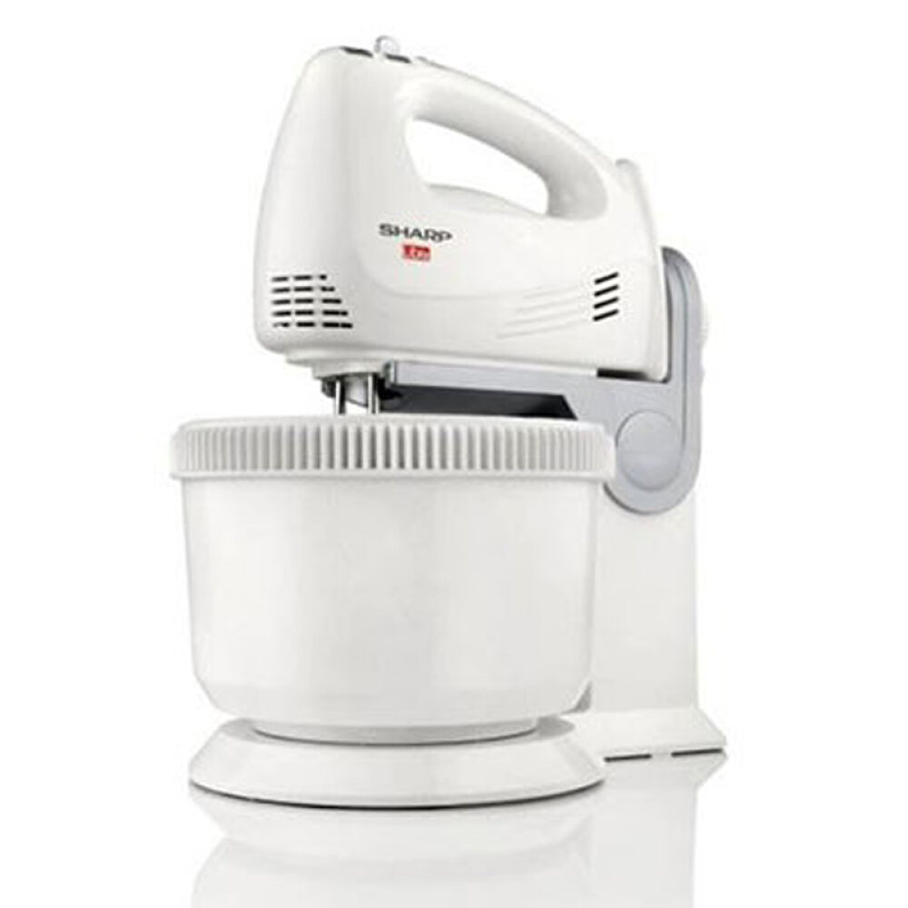 夏普（Sharp）厨师机家用电动打蛋器搅拌器多功能活面料理机EMS-51L(W)EMS-51L(W)--白色
