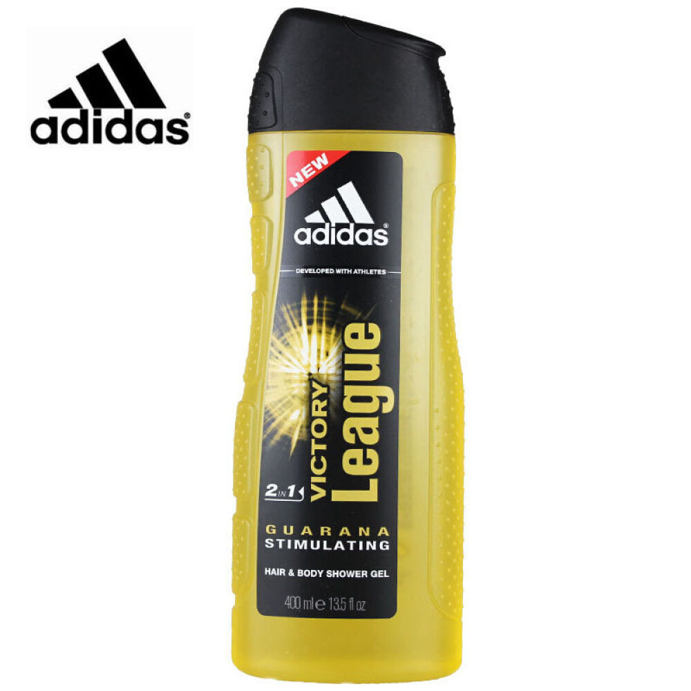 adidas阿迪达斯男士沐浴露洗发水二合一征服400ml