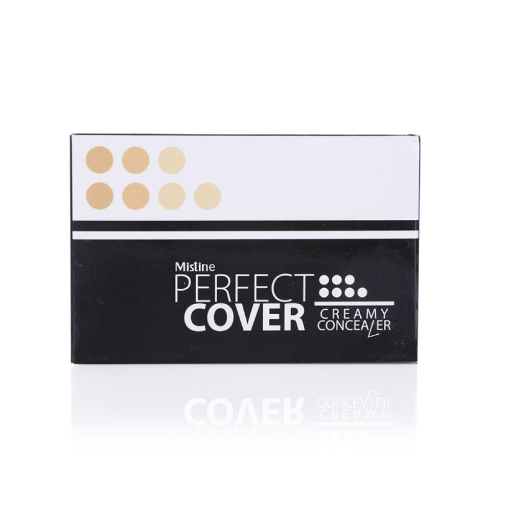 泰国Mistine粉饼底妆3d眉笔系列新品三色遮瑕膏4g4487