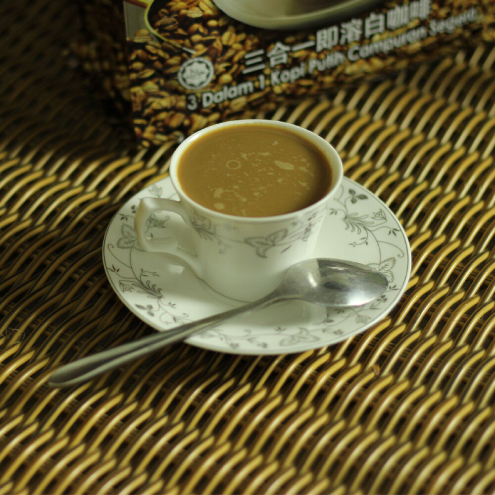 马来西亚进口美之三昧三合一速溶咖啡600g袋装