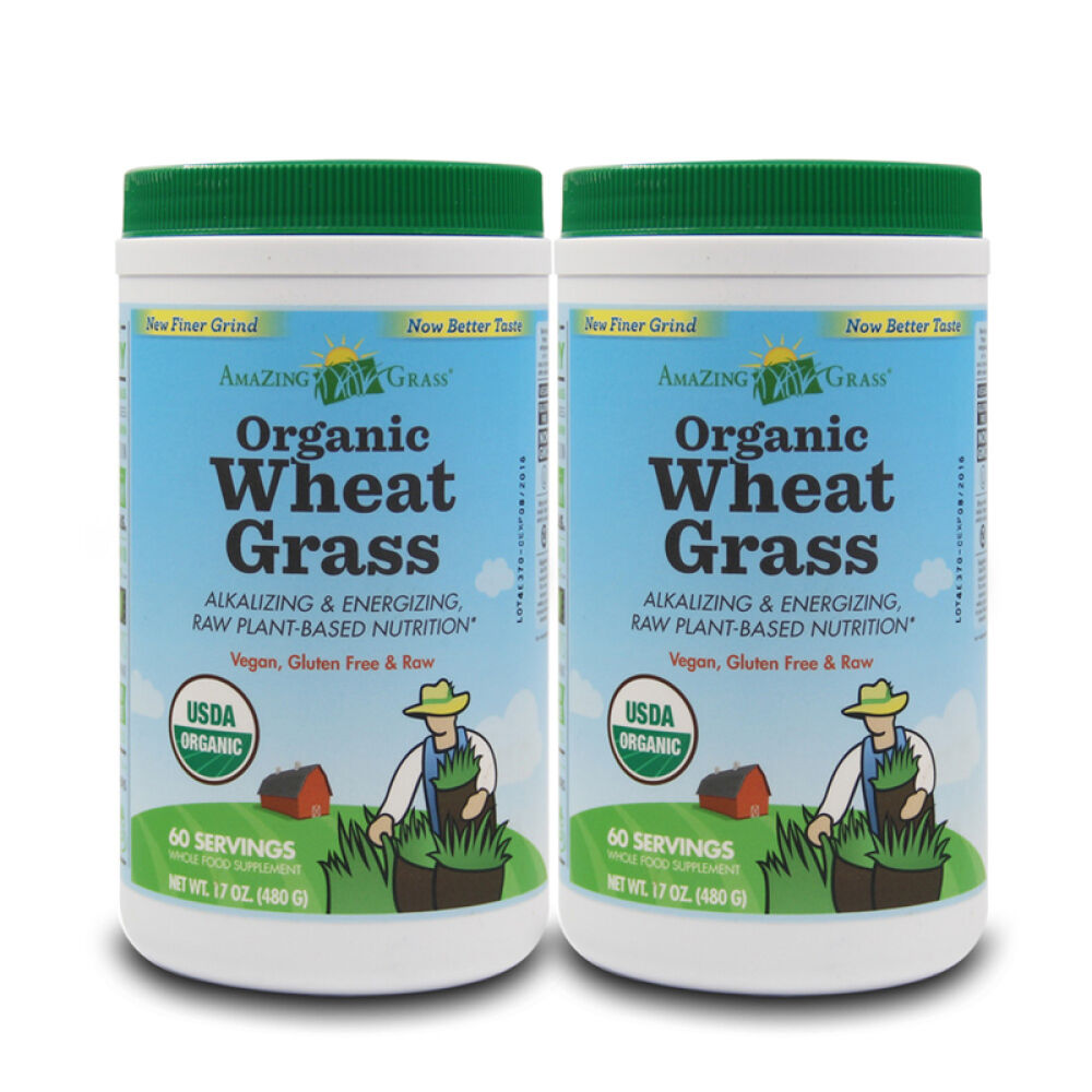 【Fit】美国直邮Amazing小麦草粉碱性食品1瓶*480g