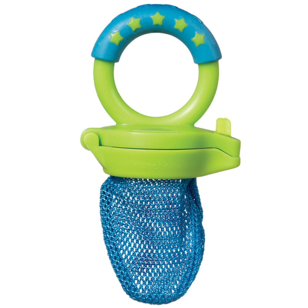 自营满趣健Munchkin水果蔬菜辅食袋新鲜食物咬咬袋6个月以上宝宝颜色随机