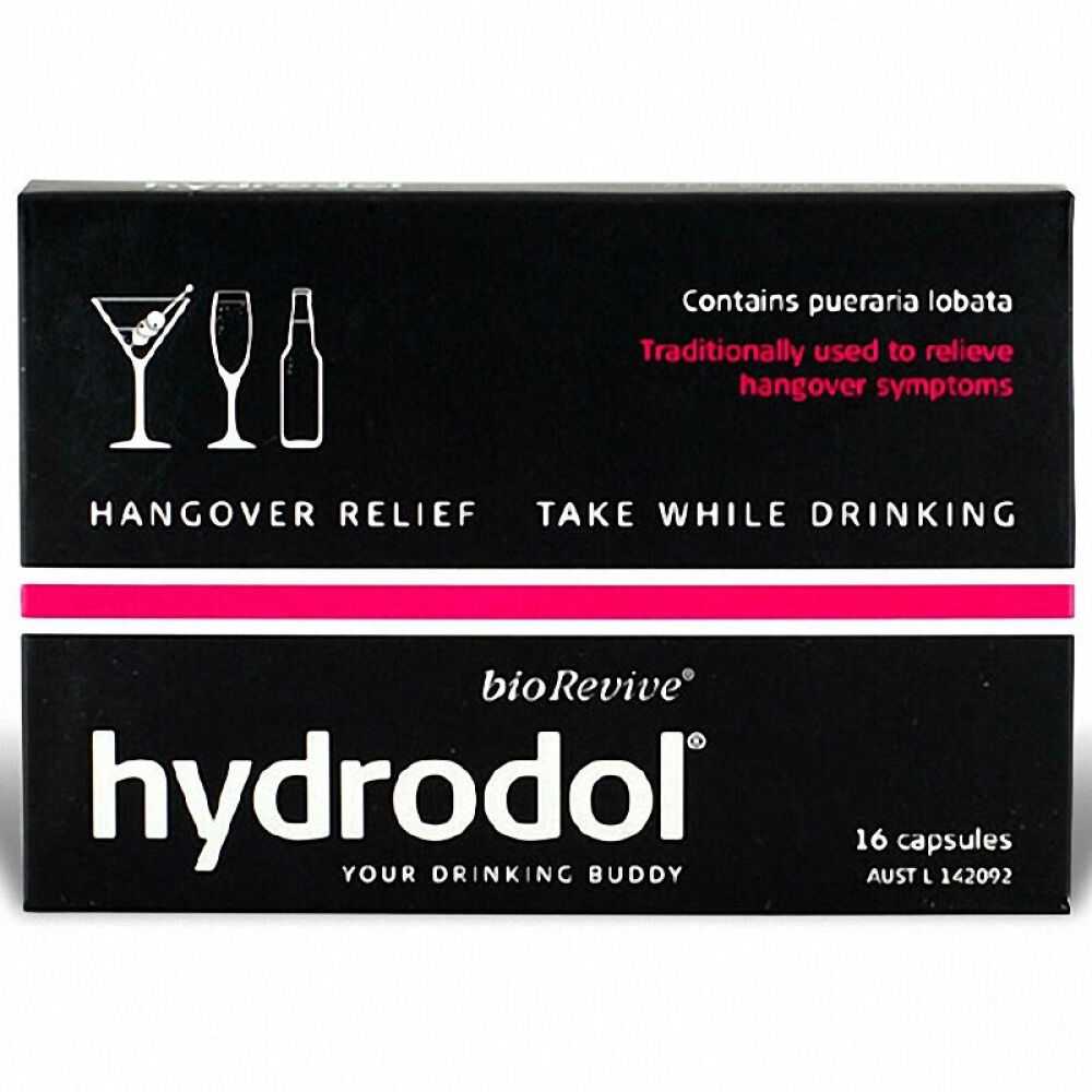 澳洲进口Hydrodol解酒片胶囊护肝片醒酒排毒减轻宿醉16粒