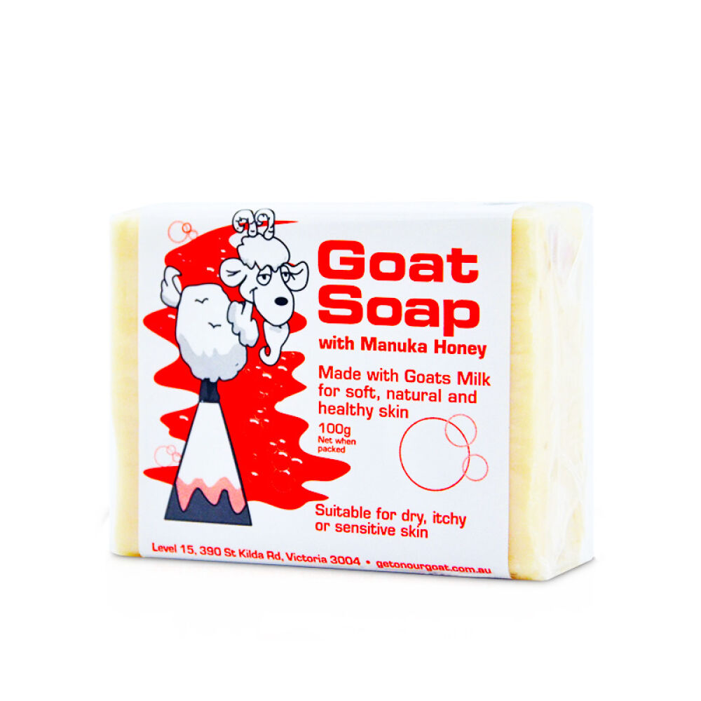 【包税】澳洲羊奶皂GoatSoap手工香皂保湿滋润原装进口蜂蜜味100g/块