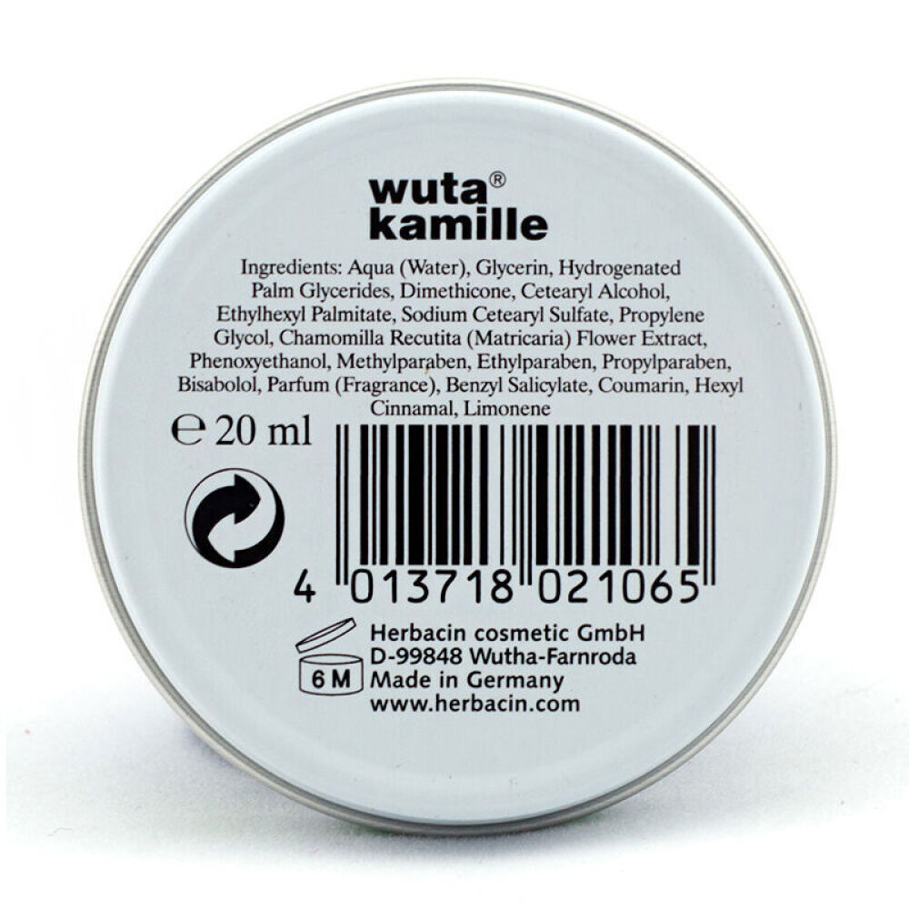 【德国原装进口】Herbacin贺本清小甘菊经典铁盒护手霜20ml3盒